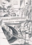 Grafik: Brücke in Brügge